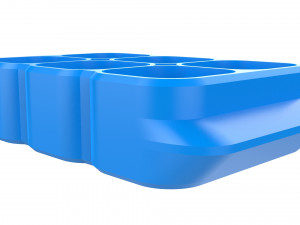crate unity 06 for 6 cans 350ml 3D Print Model