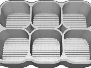 crate unity 06 for 6 cans 350ml 3D Print Model