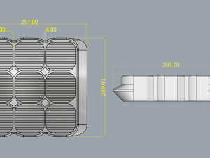 crate unity 06 for 9 cans 350ml Modèles 3D en vedette