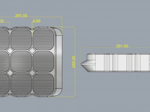 crate unity 06 for 9 cans 350ml 3D Print Model
