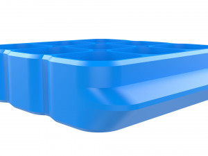 crate unity 06 for 9 cans 350ml Modèles 3D en vedette