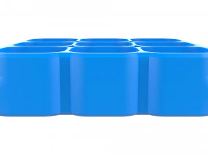 crate unity 06 for 9 cans 350ml 3D Print Model