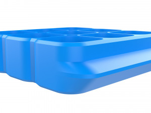 crate unity 06 for 9 cans 350ml Modèles 3D en vedette