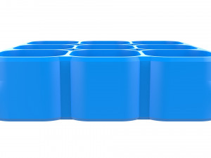 crate unity 06 for 9 cans 350ml Modèles 3D en vedette