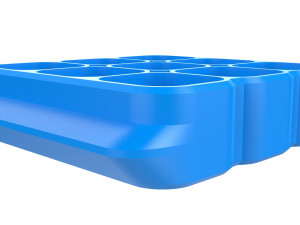 crate unity 06 for 9 cans 350ml Modèles 3D en vedette