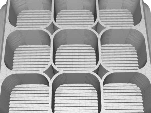crate unity 06 for 9 cans 350ml 3D Print Model