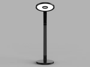 momax ql8 smart desk lamp black 3D Model