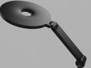momax ql8 smart desk lamp black 3D Model