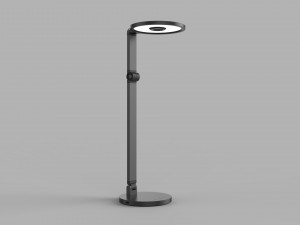 momax ql8 smart desk lamp dark gray 3D 모델