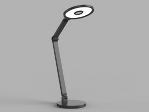 momax ql8 smart desk lamp dark gray 3D 모델