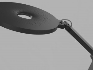 momax ql8 smart desk lamp dark gray 3D 모델