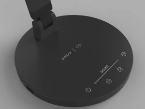 momax ql8 smart desk lamp dark gray 3D Model