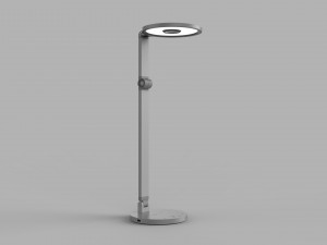 momax ql8 smart desk lamp light gray Model 3D