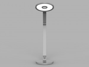 momax ql8 smart desk lamp light gray Model 3D