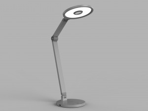 momax ql8 smart desk lamp light gray Model 3D