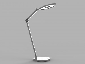 momax ql8 smart desk lamp light gray Model 3D