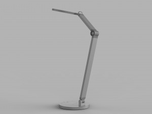 momax ql8 smart desk lamp light gray Model 3D
