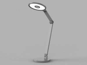 momax ql8 smart desk lamp light gray Model 3D