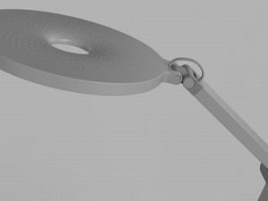 momax ql8 smart desk lamp light gray Model 3D