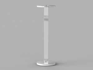 momax ql8 smart desk lamp white 3D 모델