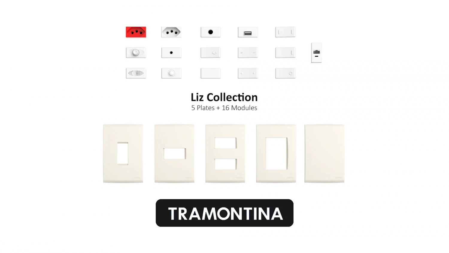 tramontina liz collection beige 3D Model .c4d .max .obj .3ds .fbx .stl .blend 