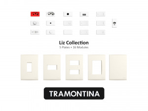 tramontina liz collection beige 3D मॉडल