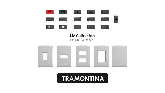 tramontina liz collection fendi 3D 模型 .c4d .max .obj .3ds .fbx .stl .blend 