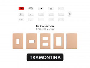 tramontina liz collection old gold 3D मॉडल