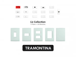 tramontina liz collection slate green 3D Model
