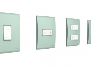 tramontina liz collection slate green 3D Model