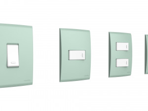 tramontina liz collection slate green 3D Model