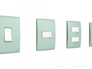 tramontina liz collection slate green 3D Model