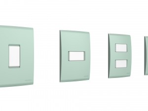 tramontina liz collection slate green 3D Model