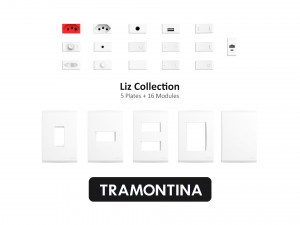 tramontina liz collection white 3D मॉडल