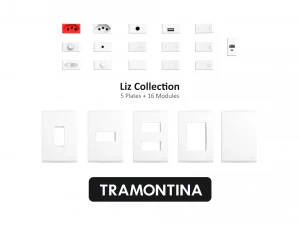 tramontina liz collection white 3D Model
