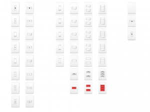 tramontina liz collection white 3D Model