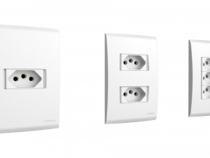 tramontina liz collection white 3D Model