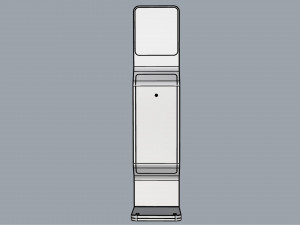 ground totem self service 01 3D Модель
