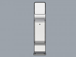 ground totem self service 02 3D Model