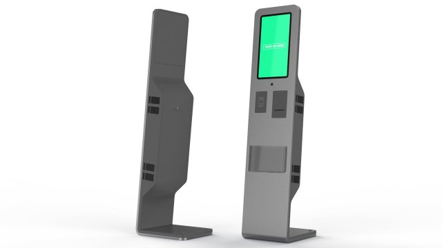 ground totem self service 04 Modèle 3D .c4d .max .obj .3ds .fbx .stl .blend 