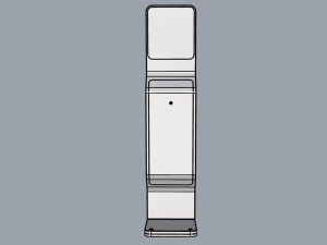 ground totem self service 04 Modèle 3D