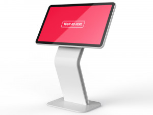 horizontal totem self service 01 3D मॉडल