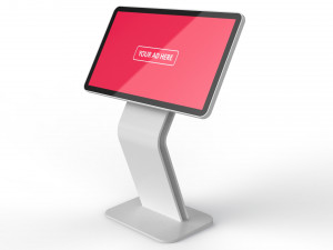 horizontal totem self service 01 Modèle 3D
