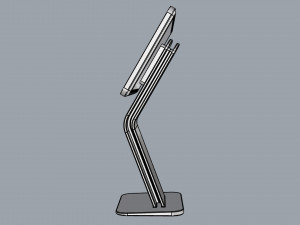 horizontal totem self service 01 Modèle 3D