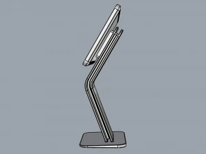 horizontal totem self service 01 3D Model