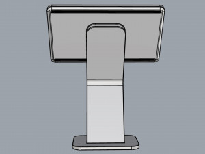 horizontal totem self service 01 Modèle 3D