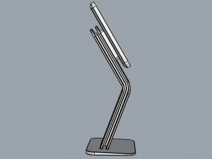 horizontal totem self service 01 3D Model
