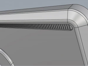 horizontal totem self service 01 3D Model