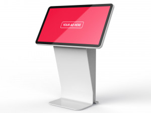 horizontal totem self service 02 3D Model