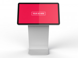 horizontal totem self service 02 3D Model